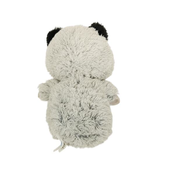 Hug Fun International Grey Racoon Plush Stuffed Animal Toy Blue Glitter Eyes - Picture 2 of 5